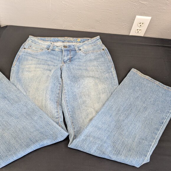 Faded Glory Denim - Faded Glory Women's Blue Jeans Core Boot Cut Size 6A